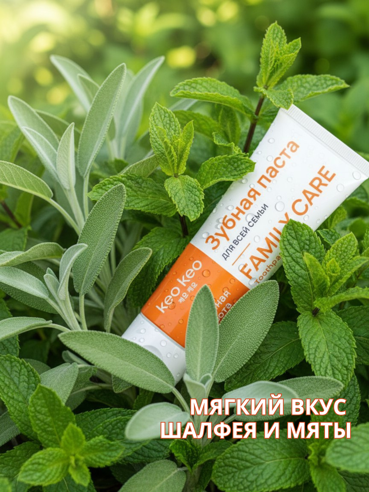 Зубная паста KEO KEO без фтора 95 г - фото 7
