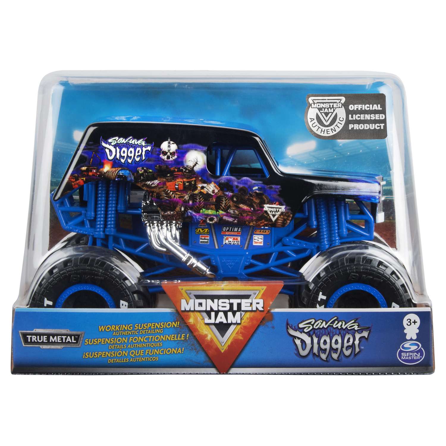 Автомобиль Monster Jam Сон Ува Диггер 1:24 6056733.0 - фото 2