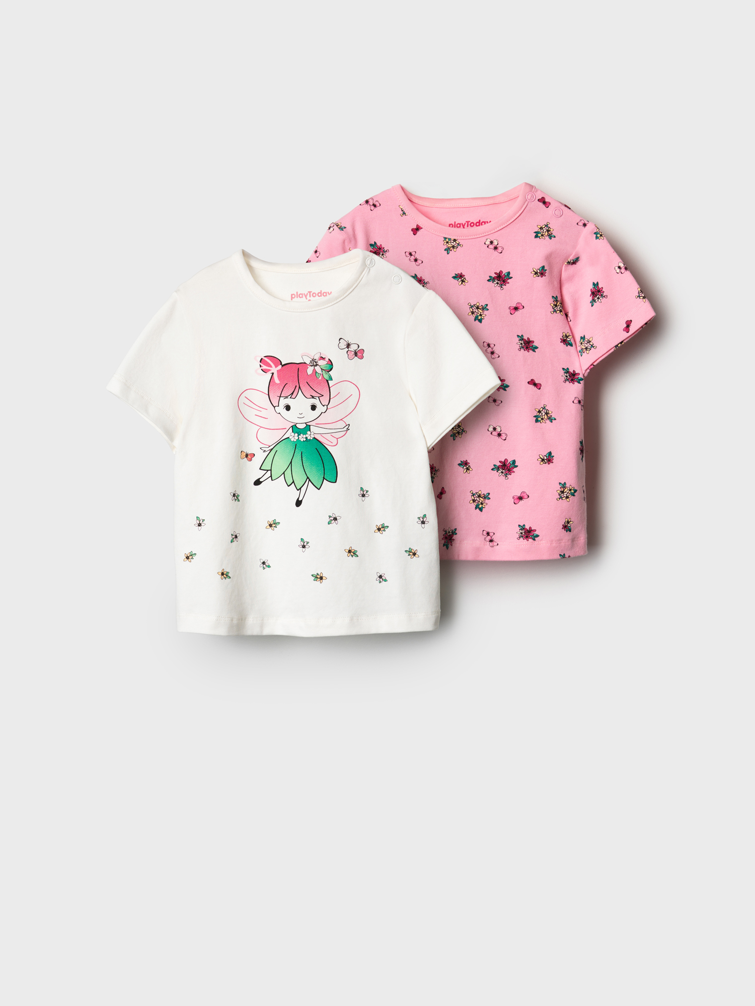 Футболка 2 шт PlayToday 12623027 - фото 4