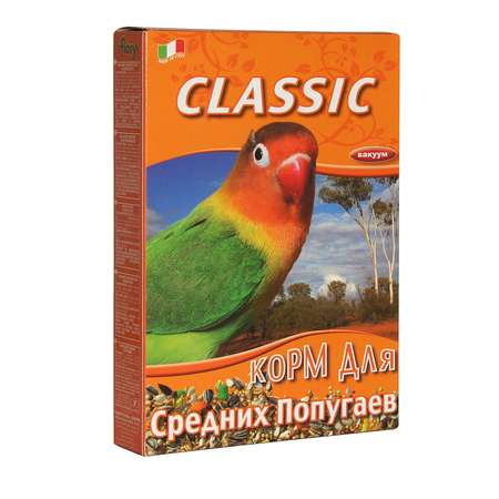 Корм для попугаев Fiory Classic средних 650г