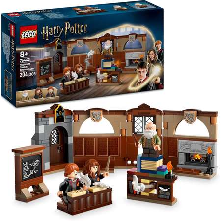 Конструктор LEGO Harry Potter Хогвартс Урок заклинаний блочный