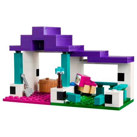 Конструктор LEGO Minecraft Приют для животных блочный