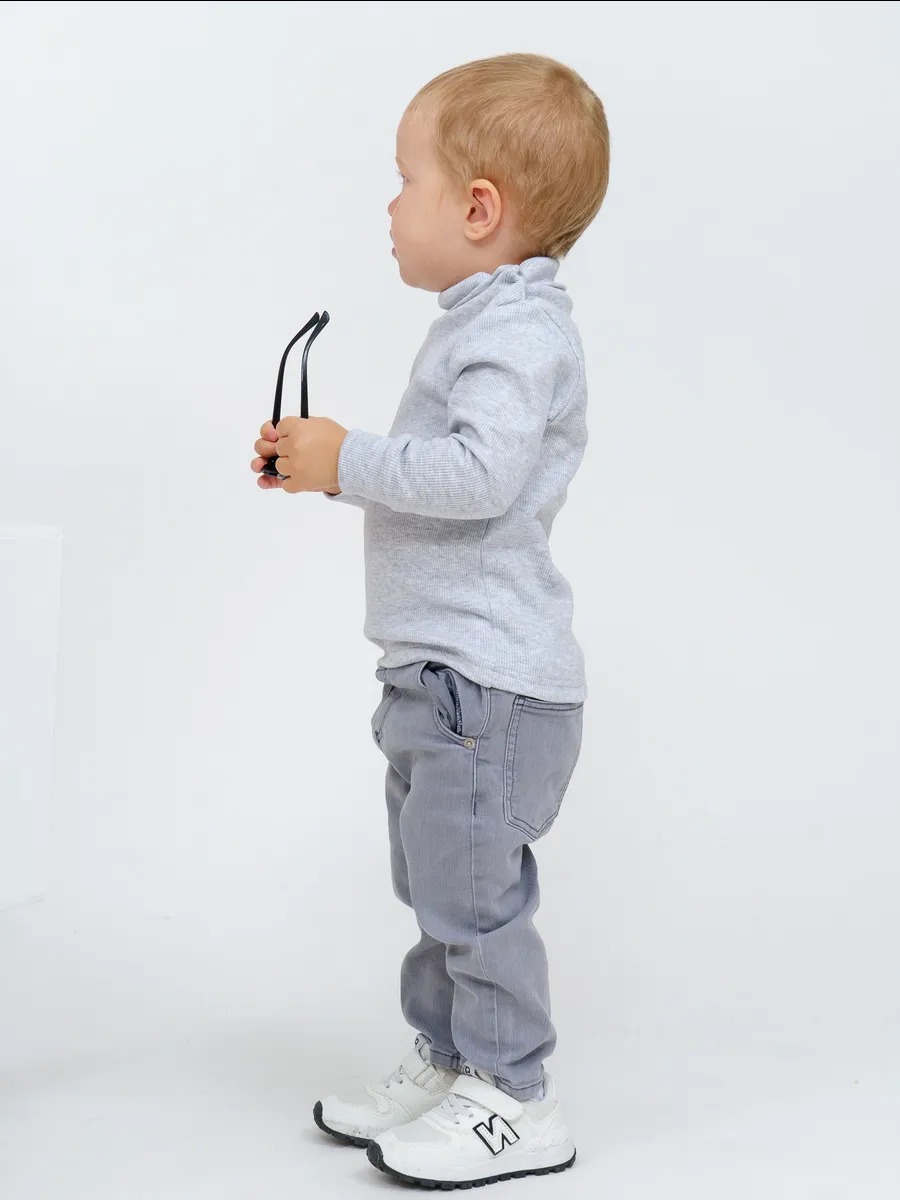 Водолазка TOTEMFOX 231КН3F/серый меланж - фото 14