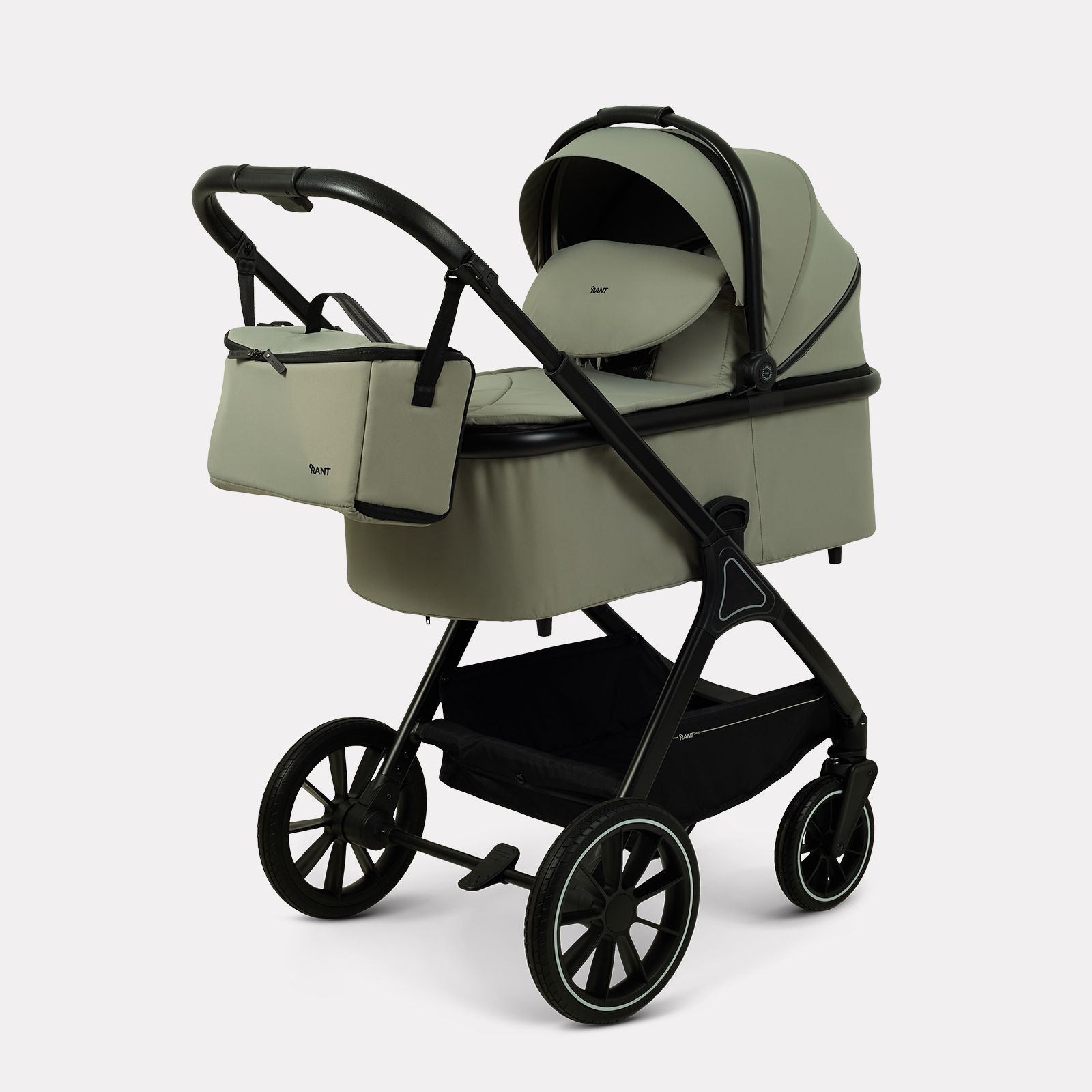 Коляска 2в1 Rant Basic Terra 2в1 зеленый - фото 1