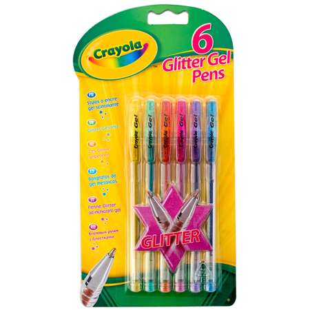 Ручка гелевая Crayola 6 шт.