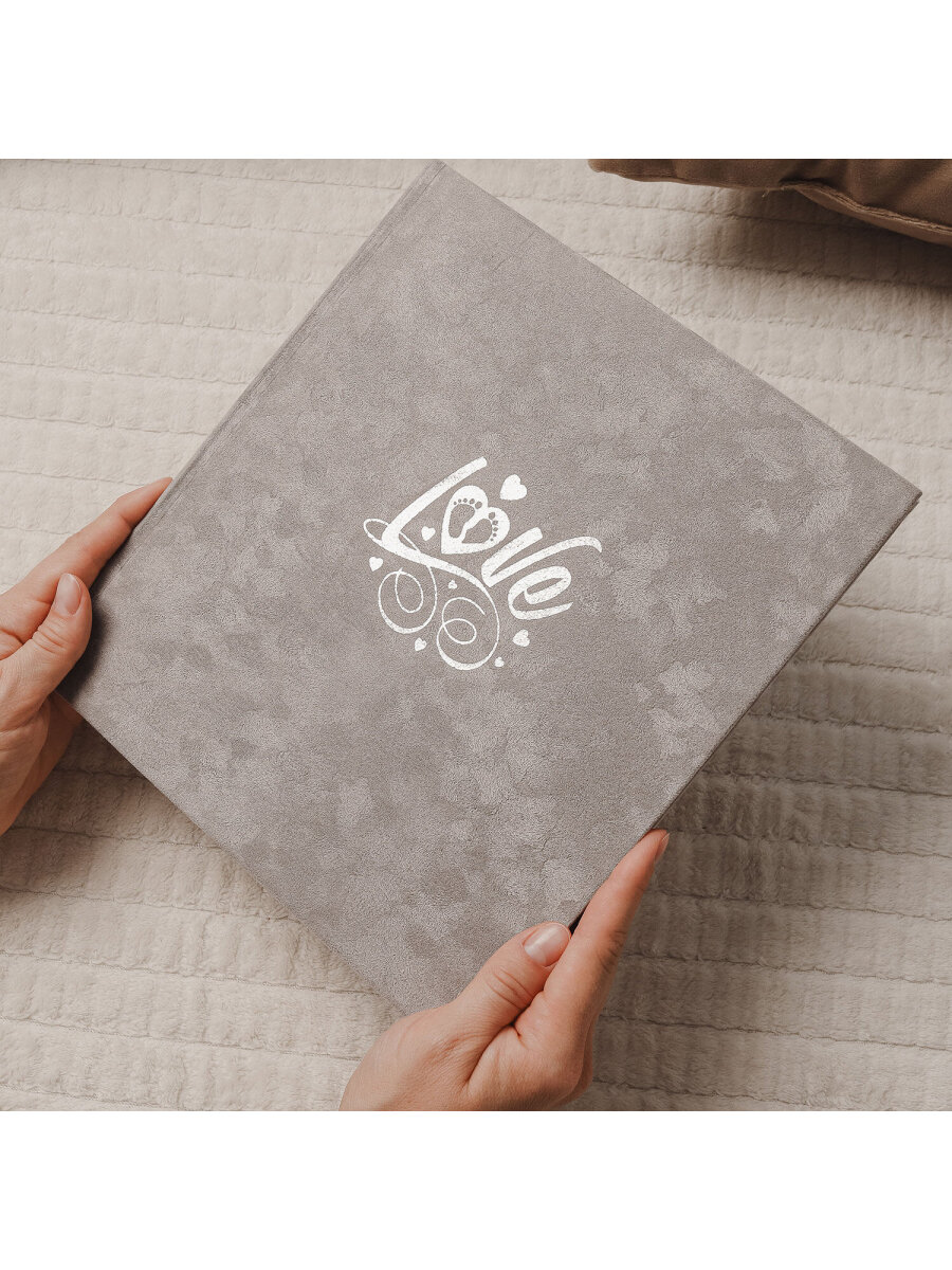 Фотоальбом анкета Brauberg детский семейный для новорожденных с наклейками - фото 19