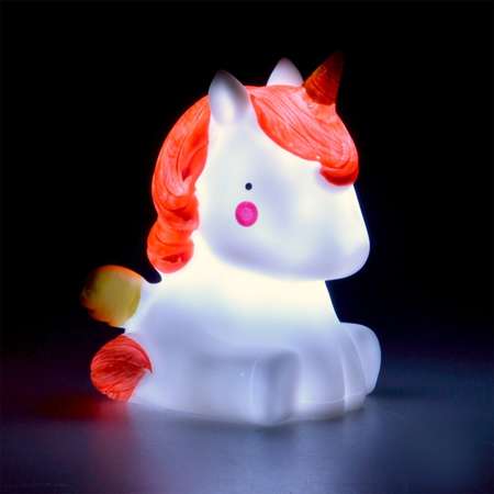 Светильник-ночник MINI-TOYS настольный «Яркий единорог » LED