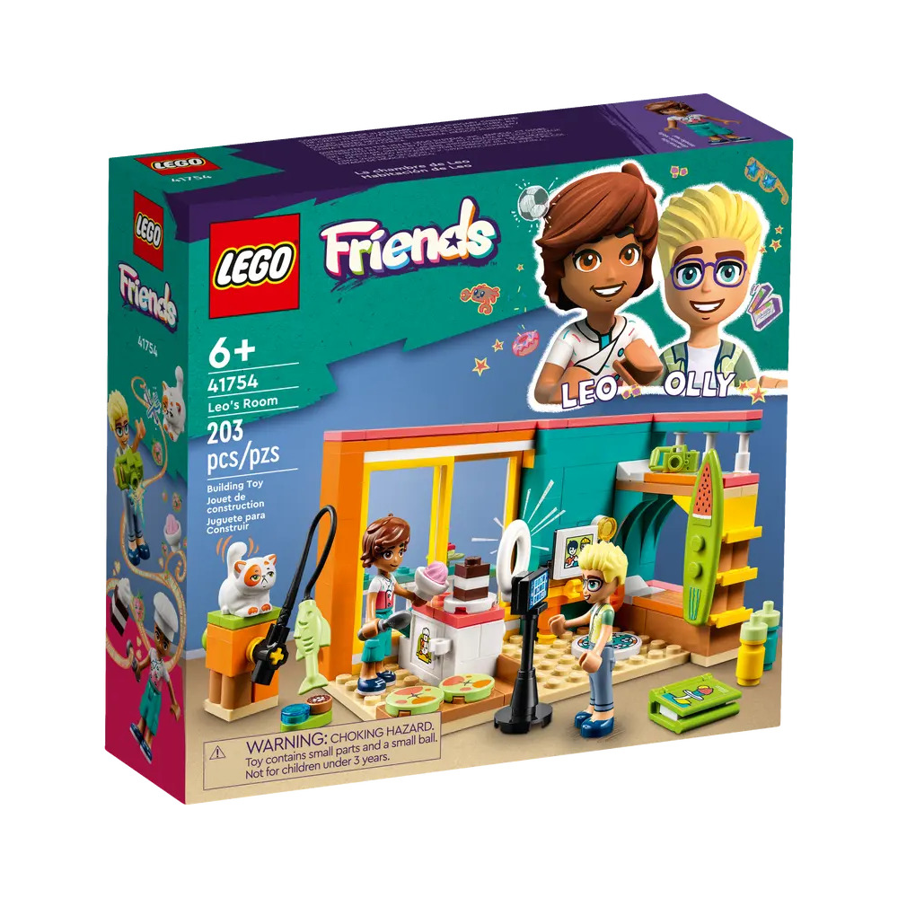 Конструктор LEGO Friends Комната Лео 41754 1154 дет. - фото 1