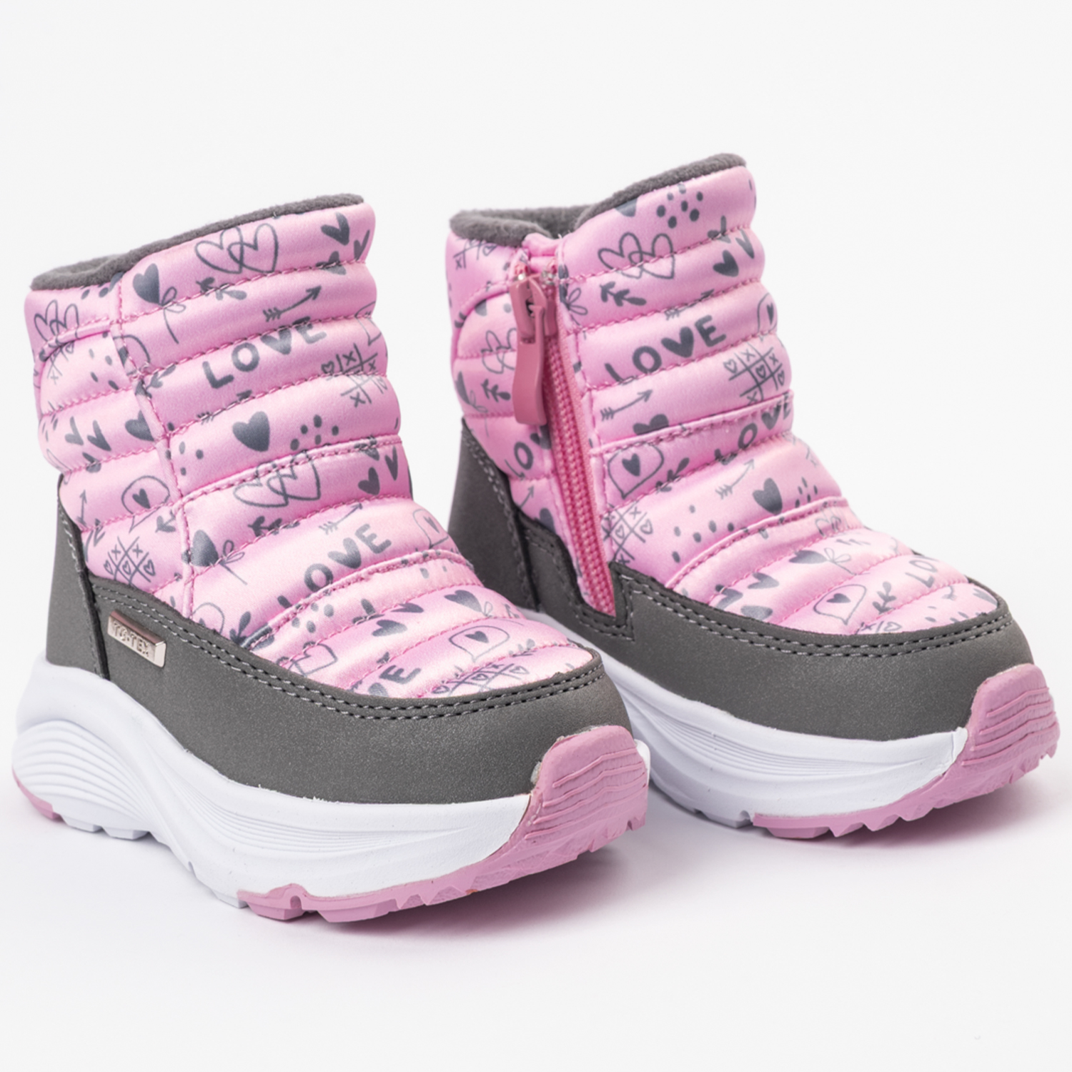 Ботинки TikkaGo 4K15_25-2015_pink-grey - фото 2