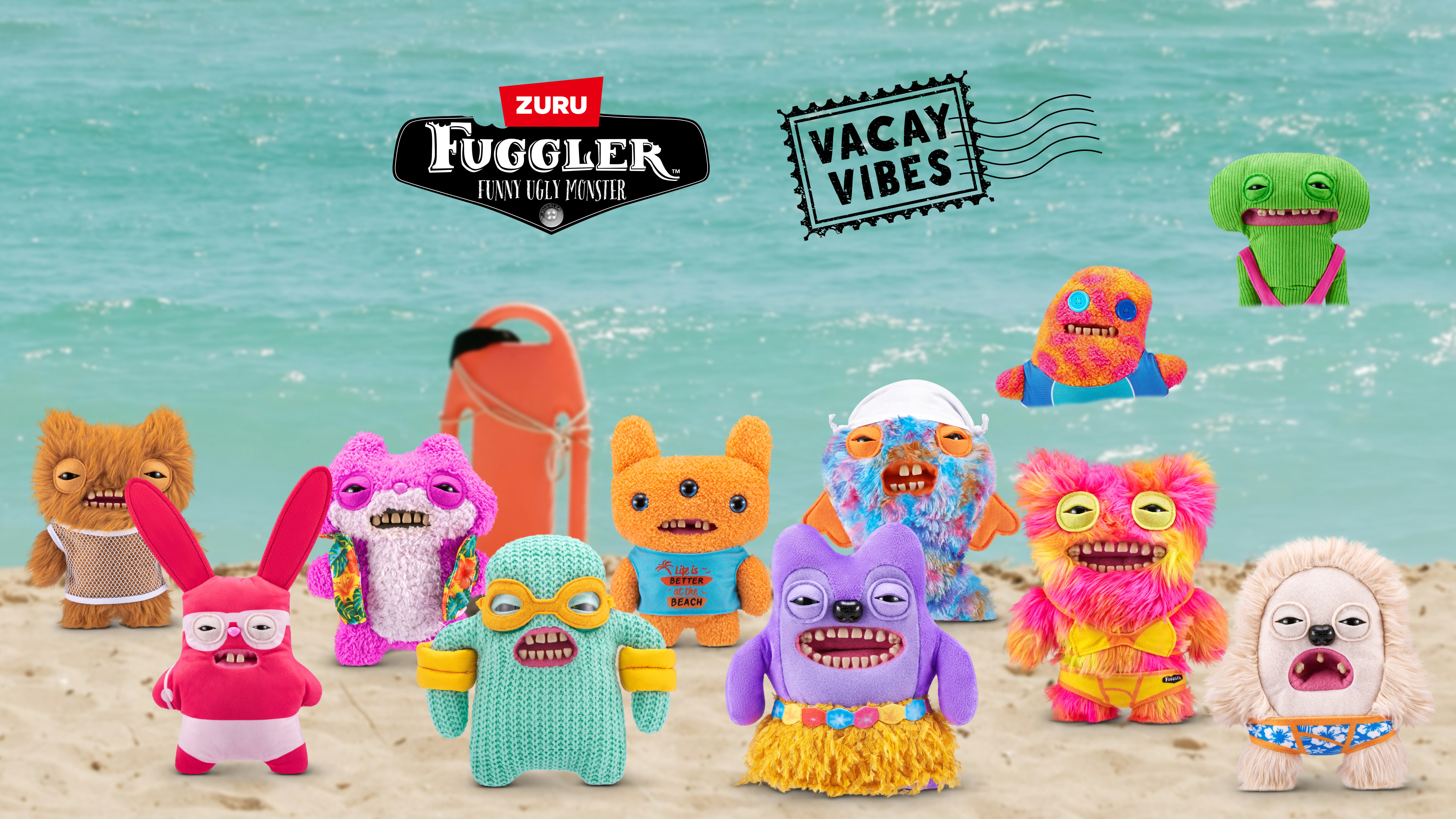 Игрушка мягкая FUGGLER Мистер Нидлс на отдыхе Фагглеры в отпуске 24см 15714D - фото 9