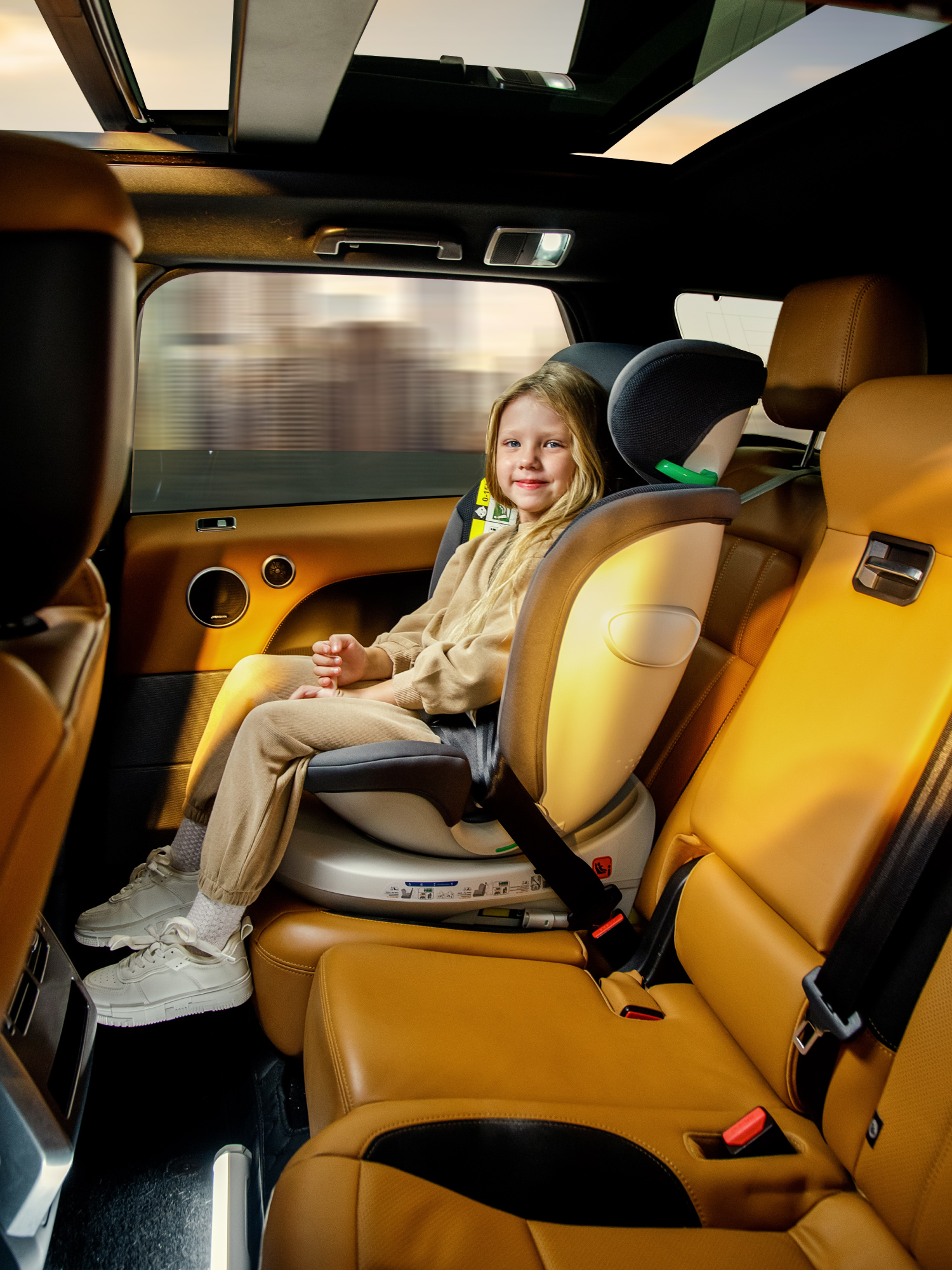 Автокресло Amarobaby Defender Isofix 0+/1/2/3 (0-36 кг) серый - фото 28