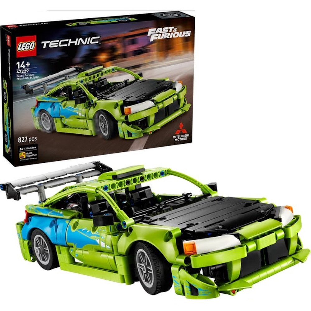 Конструктор LEGO Technic митсубиси Эклипс 827 дет. - фото 1