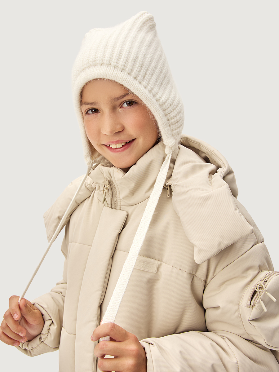 Шапка NIKASTYLE 11з16225 молоко - фото 3