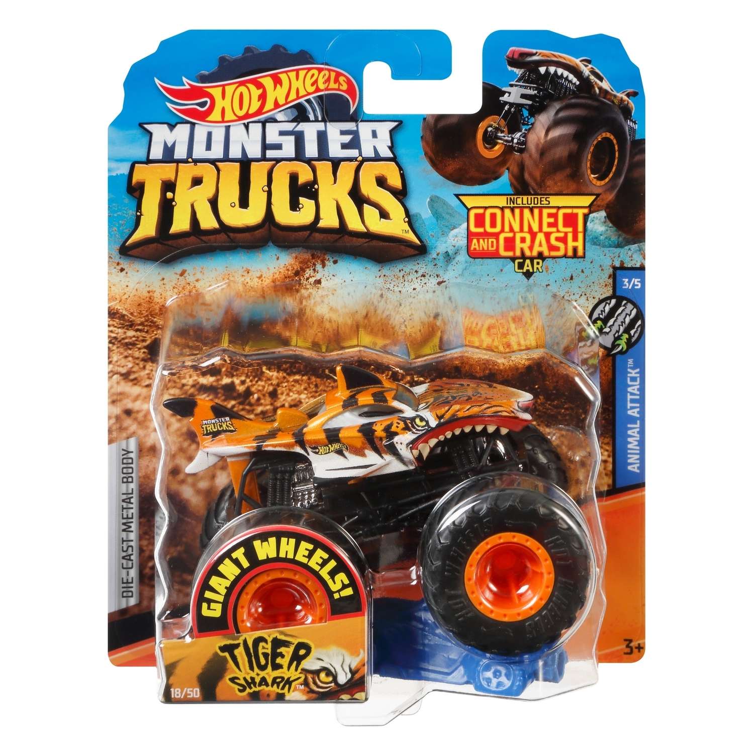 Автомобиль Hot Wheels Monster Trucks 1:64 в ассортименте FYJ44 - фото 23