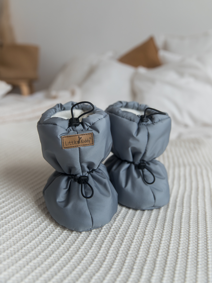 Пинетки Little Kiddy pinetkiсерый - фото 2