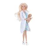 Кукла модельная Карапуз София Врач высота 29 см