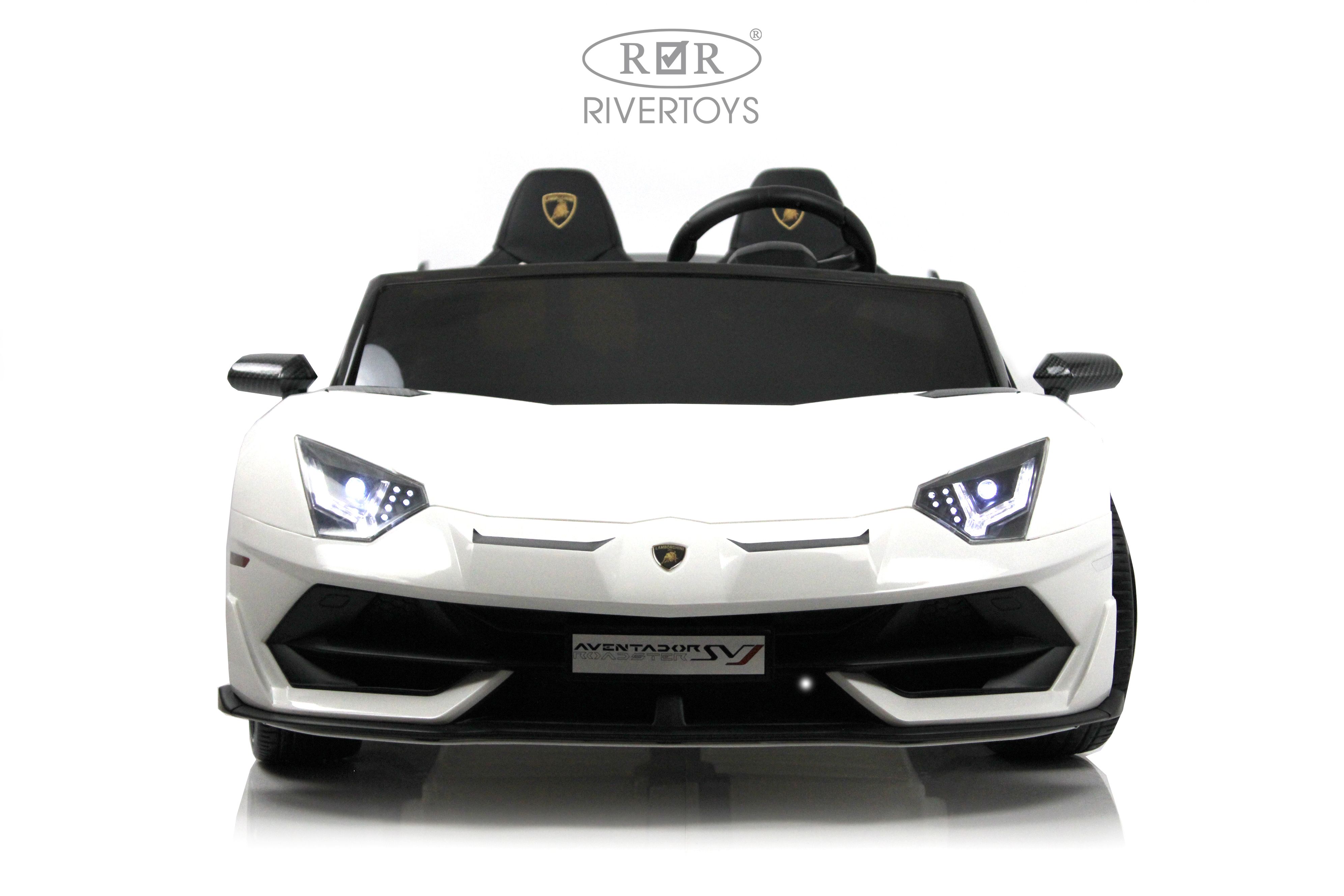 Электромобиль RIVERTOYS A111MP-WHITE С пультом ДУ - фото 26