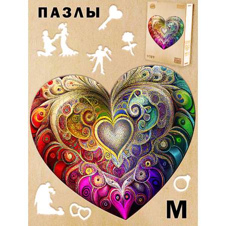 Пазл Белоснежка деревянный