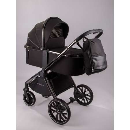 Коляска 2в1 Amarobaby Motus V2 черный
