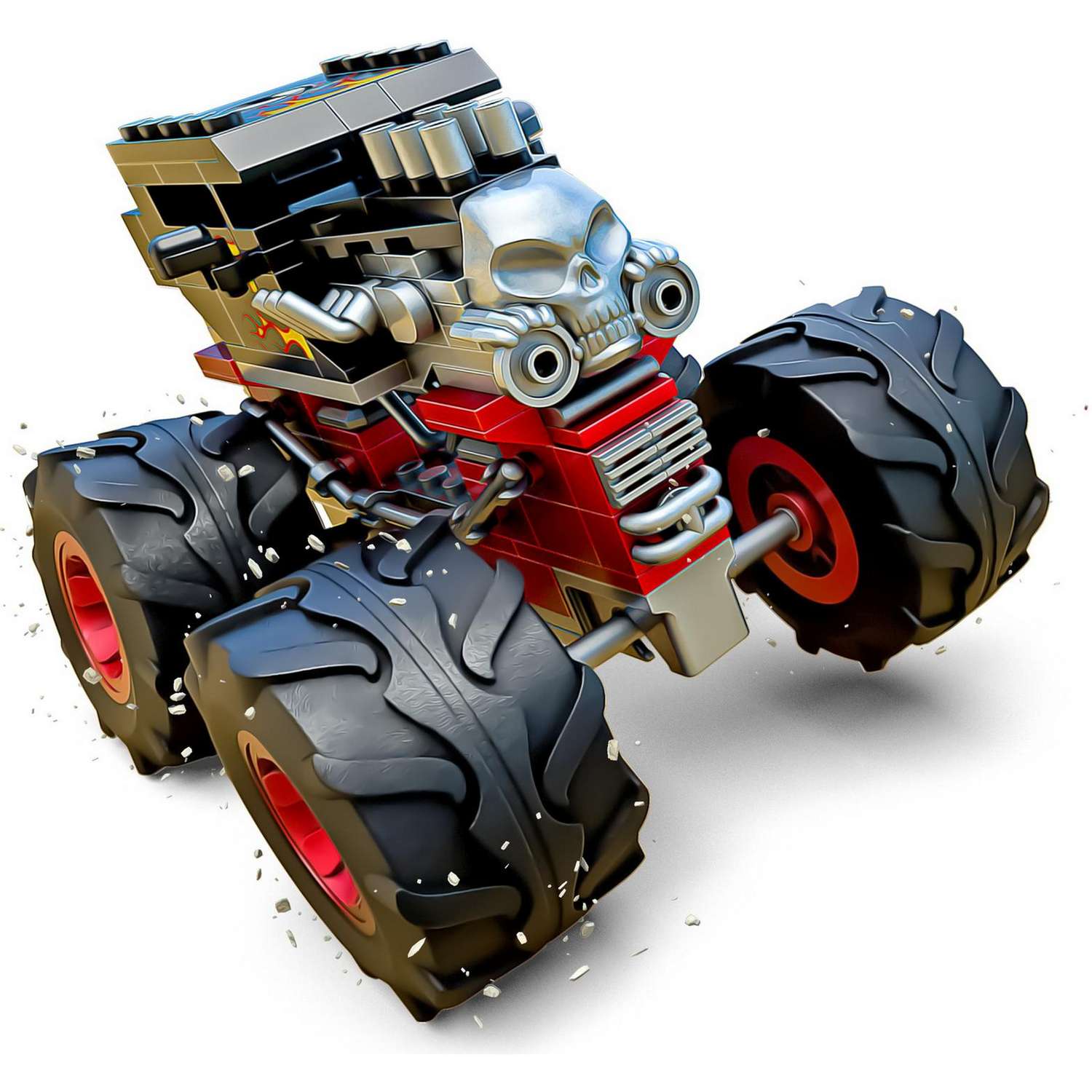 Конструктор Mega Construx Hot Wheels Монстр-трак в ассортименте - фото 13