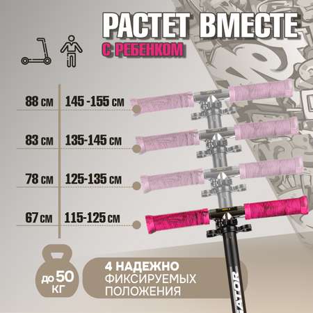 Самокат NaVigator двухколесный