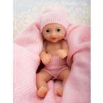 Кукла мини Magic Manufactory Magic baby Пупс Reborn розовый высота 12 см