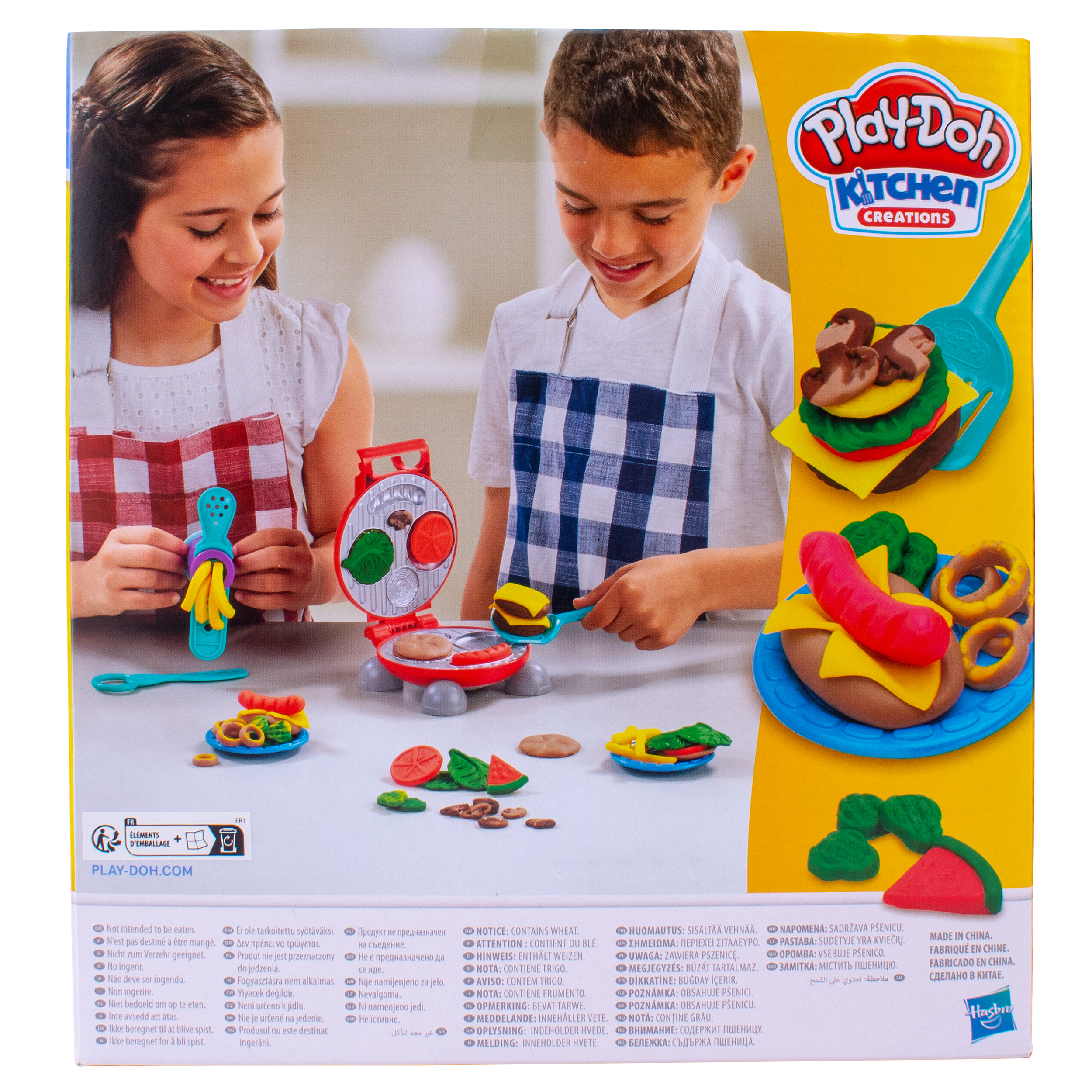 Масса для лепки Hasbro Play-Doh Бургер-гриль - фото 3