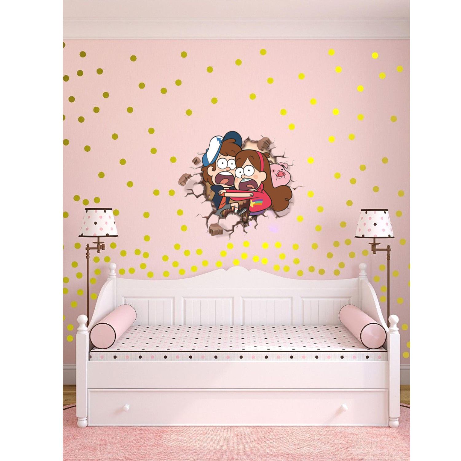 Наклейки PRIORITY Гравити Фолз - фото 2