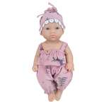 Кукла пупс Demi Star в розовом комбинезоне