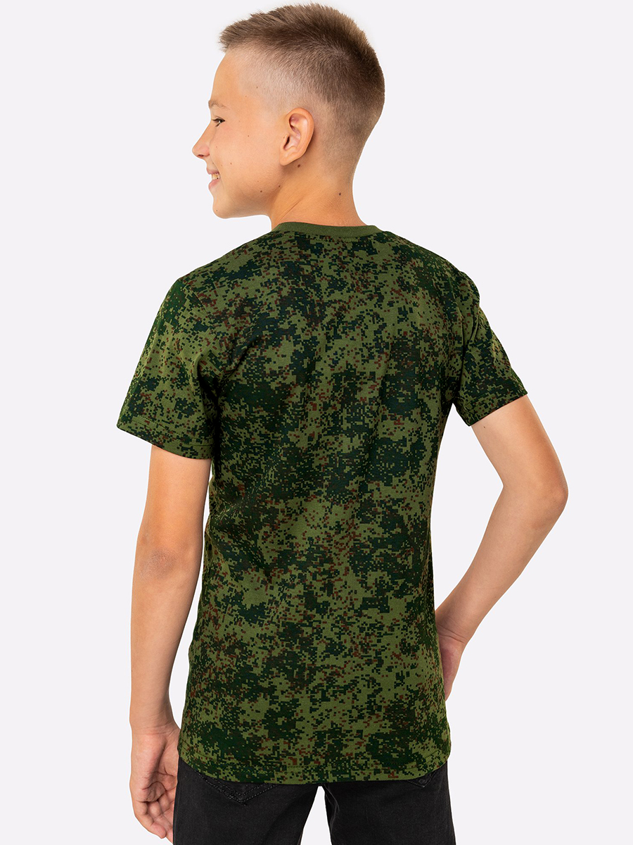 Футболка HappyFox HF9114цифра.т.зеленый - фото 5