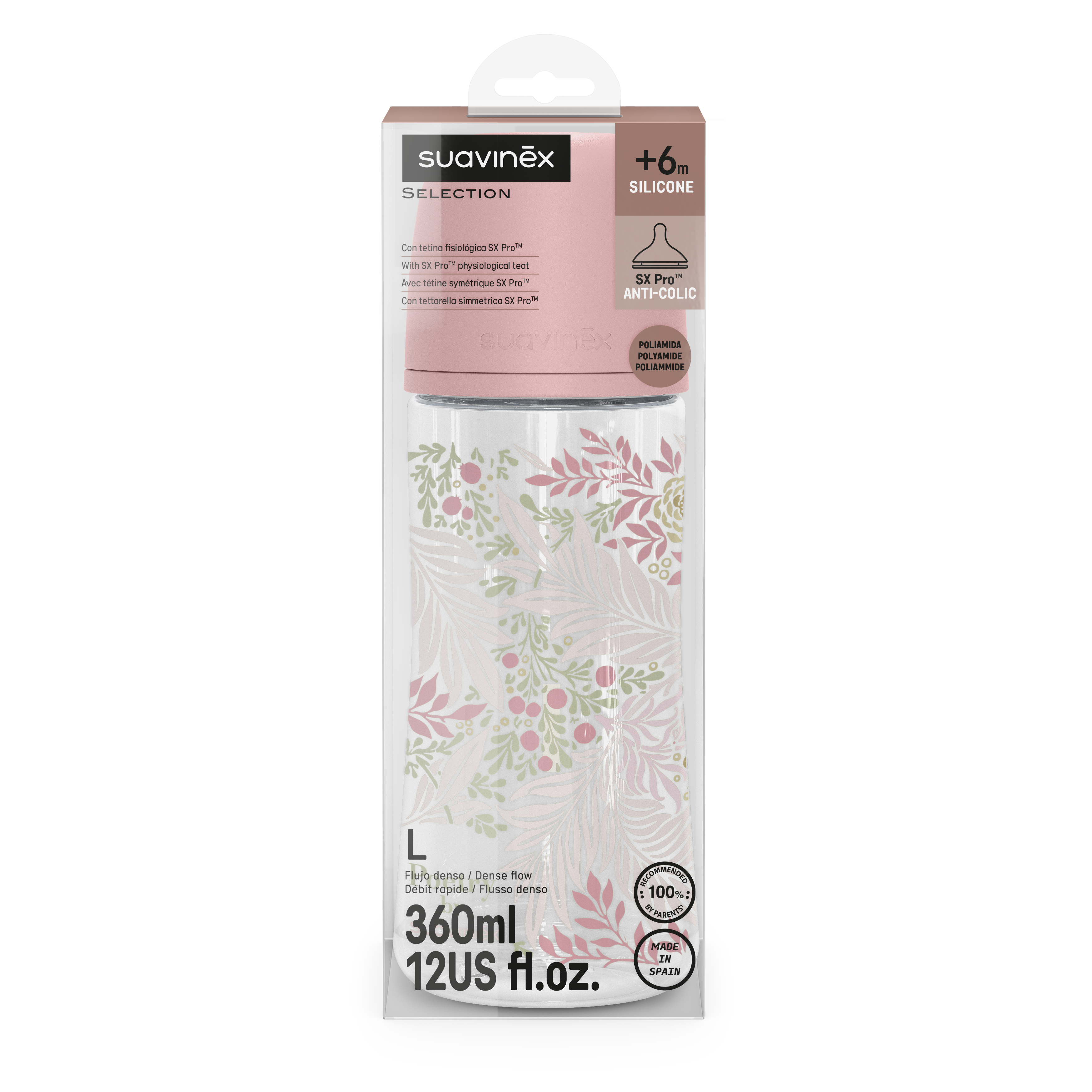 Бутылочка Suavinex 360 мл 1 шт. - фото 3