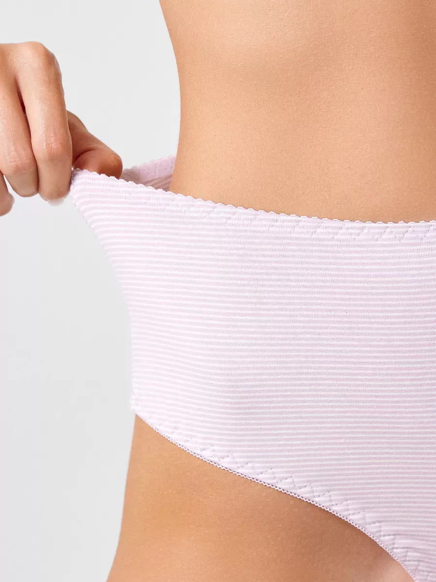 Трусы 3 шт Mark Formelle (Марк Формэль) 412075-3/сиреневая полоска - фото 8