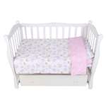 Комплект постельного белья Amarobaby Мышата в облаках 3предмета AMARO-3003-MvO