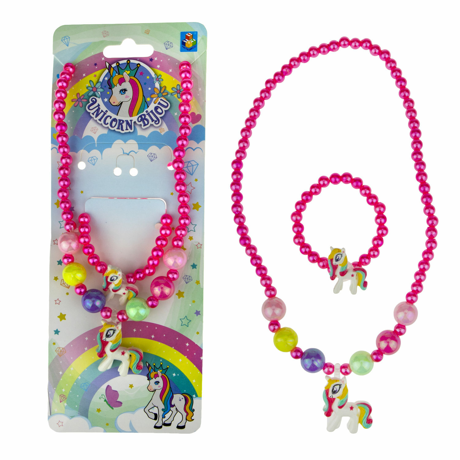 Набор украшений 1TOY Unicorn Bijou 2 предмета Т19139 - фото 1