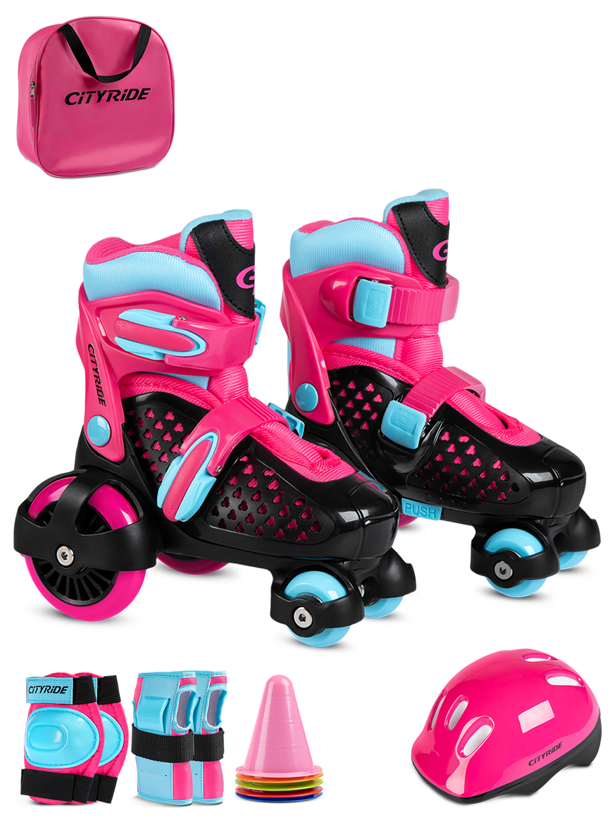 Роликовые коньки CITYRIDE XS 26-29 - фото 15