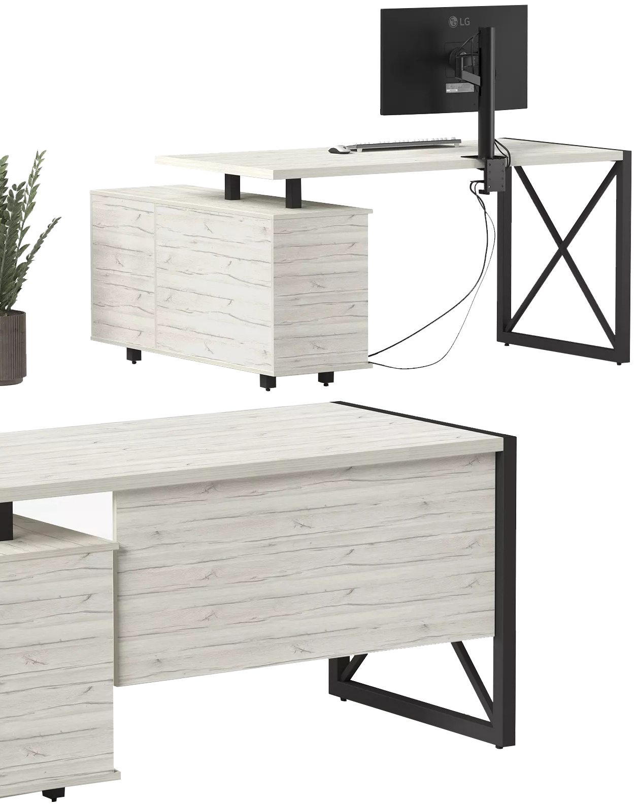 Письменный стол КАЛИФОРНИЯ МЕБЕЛЬ Хардвиг СР01 - фото 20