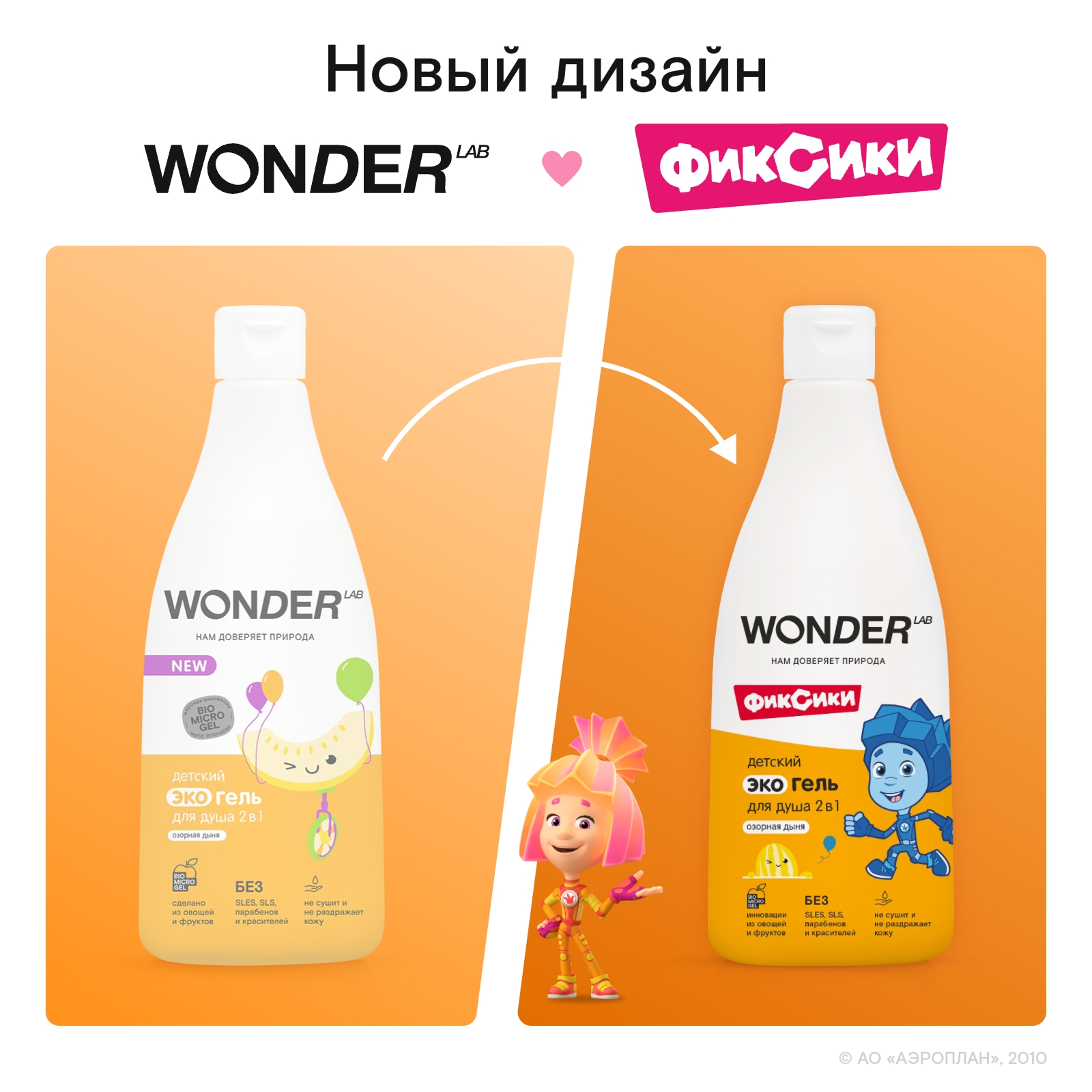 Набор средств WONDER Lab Дыня Мармелад 550 мл - фото 2