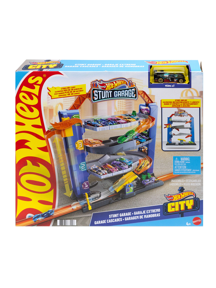 Трек Hot Wheels Трюковой гараж с лифтом GNL70 - фото 7