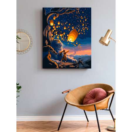 Картина по номерам Art on Canvas Фестиваль небесных фонариков в ассортименте