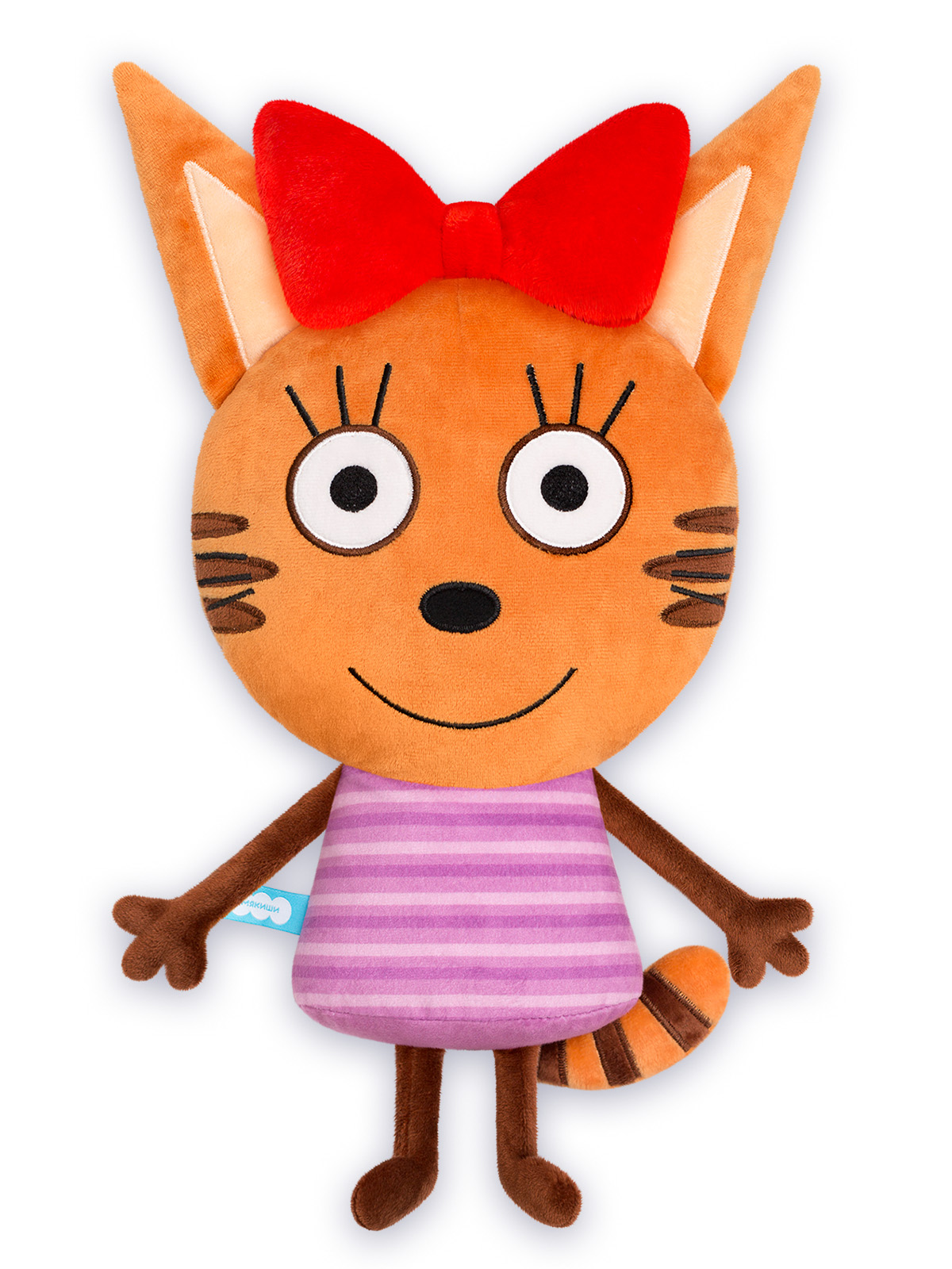 Игрушка-подушка Мякиши Детская мягкая большая Три кота Карамелька и море приключений - фото 9