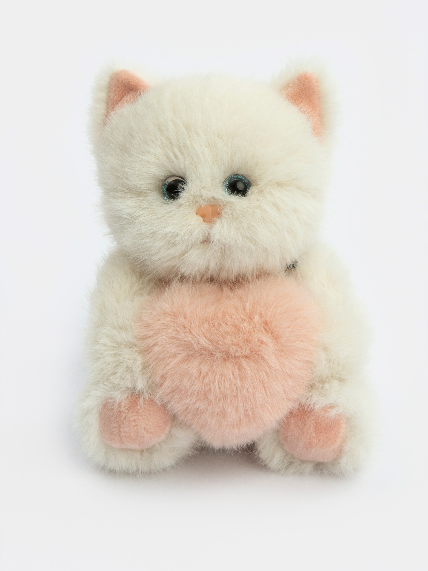 Мягкая игрушка GULLIVER toys Котик белый , 15 см - фото 1