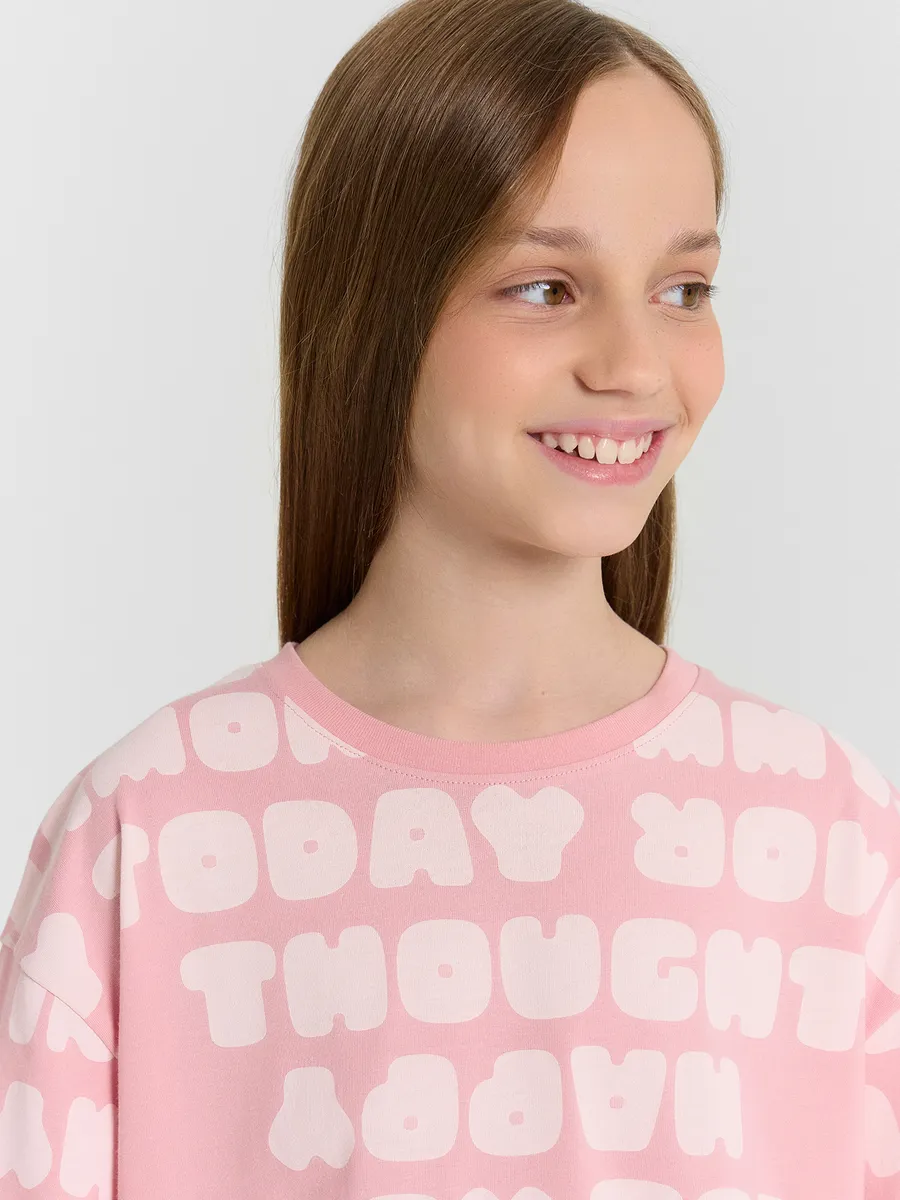 Пижама Mark Formelle (Марк Формэль) 567747/текст на пыльной розе - фото 9