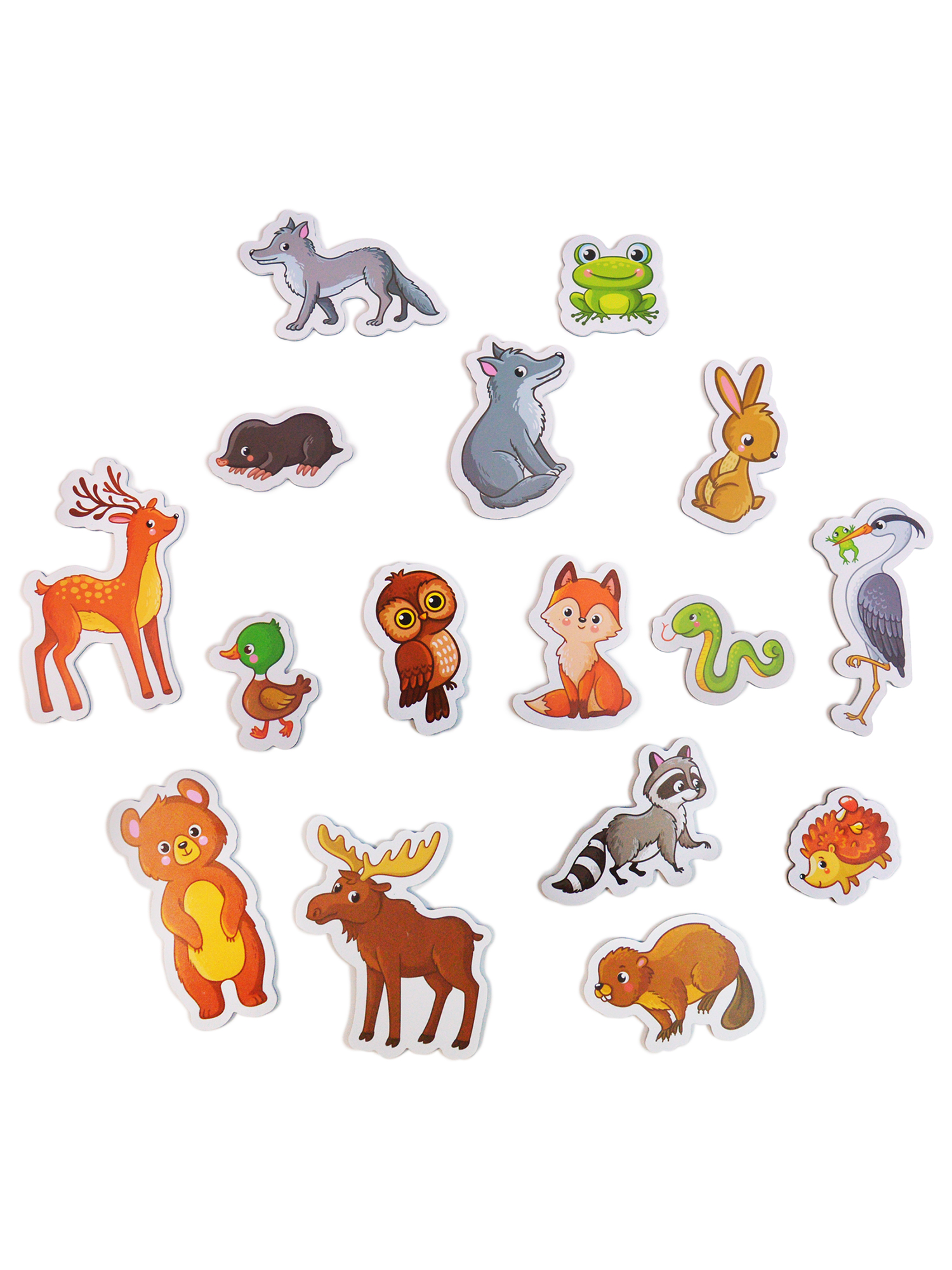 Игры на магнитах Дрофа-Медиа Лесные животные 4232 - фото 10