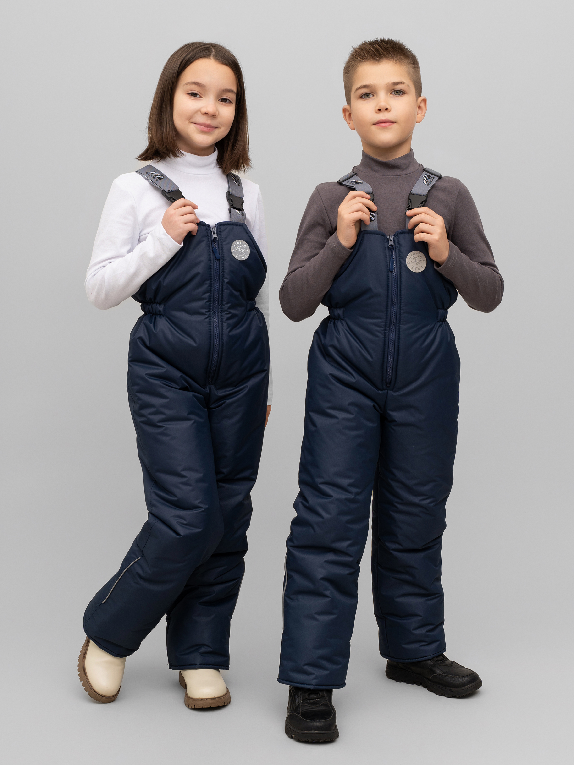 Полукомбинезон Arctic kids 60-015 синий - фото 24