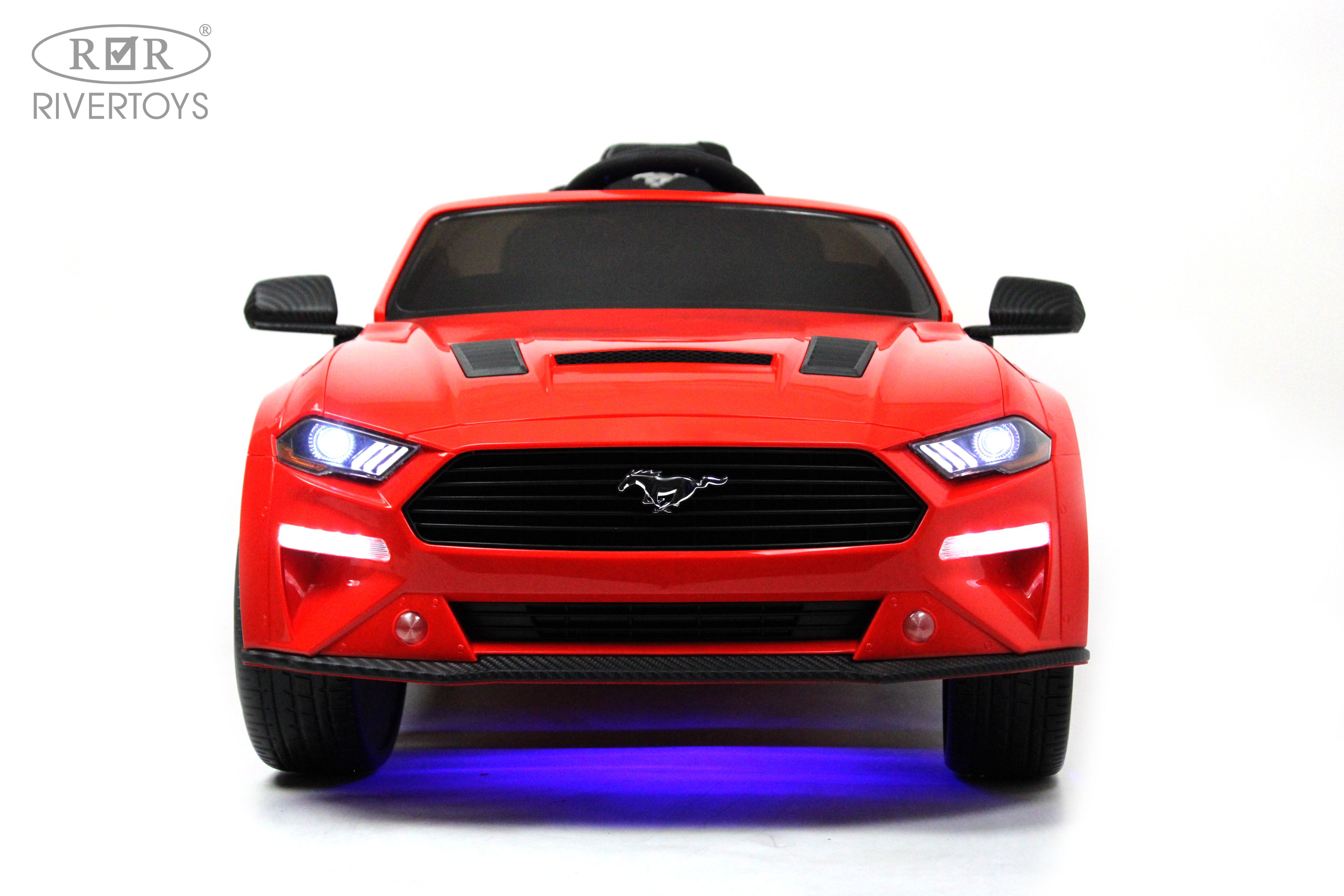 Электромобиль RIVERTOYS A222MP-RED С пультом ДУ - фото 7