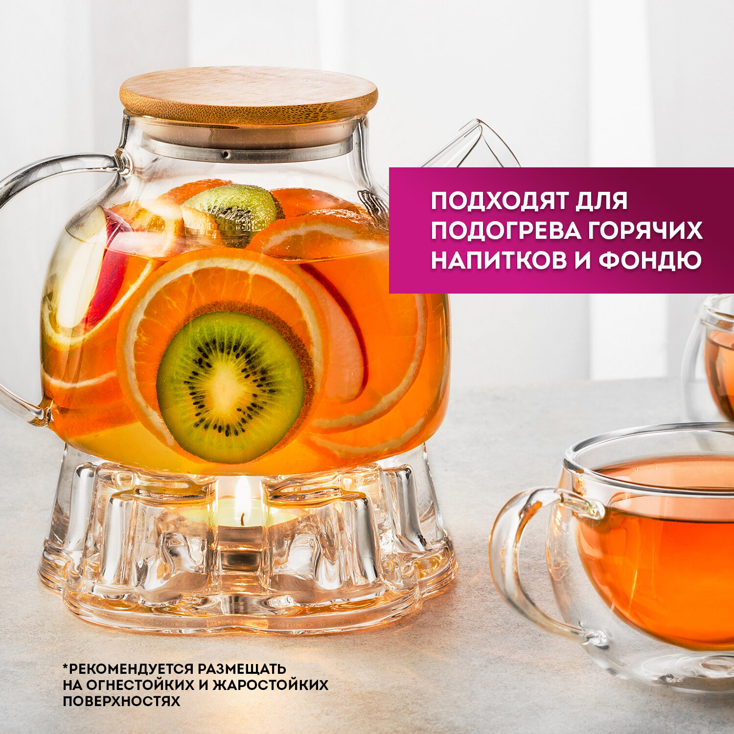 Свечи чайные Лайма набор 100 штук до 3,5 часов горения - фото 4