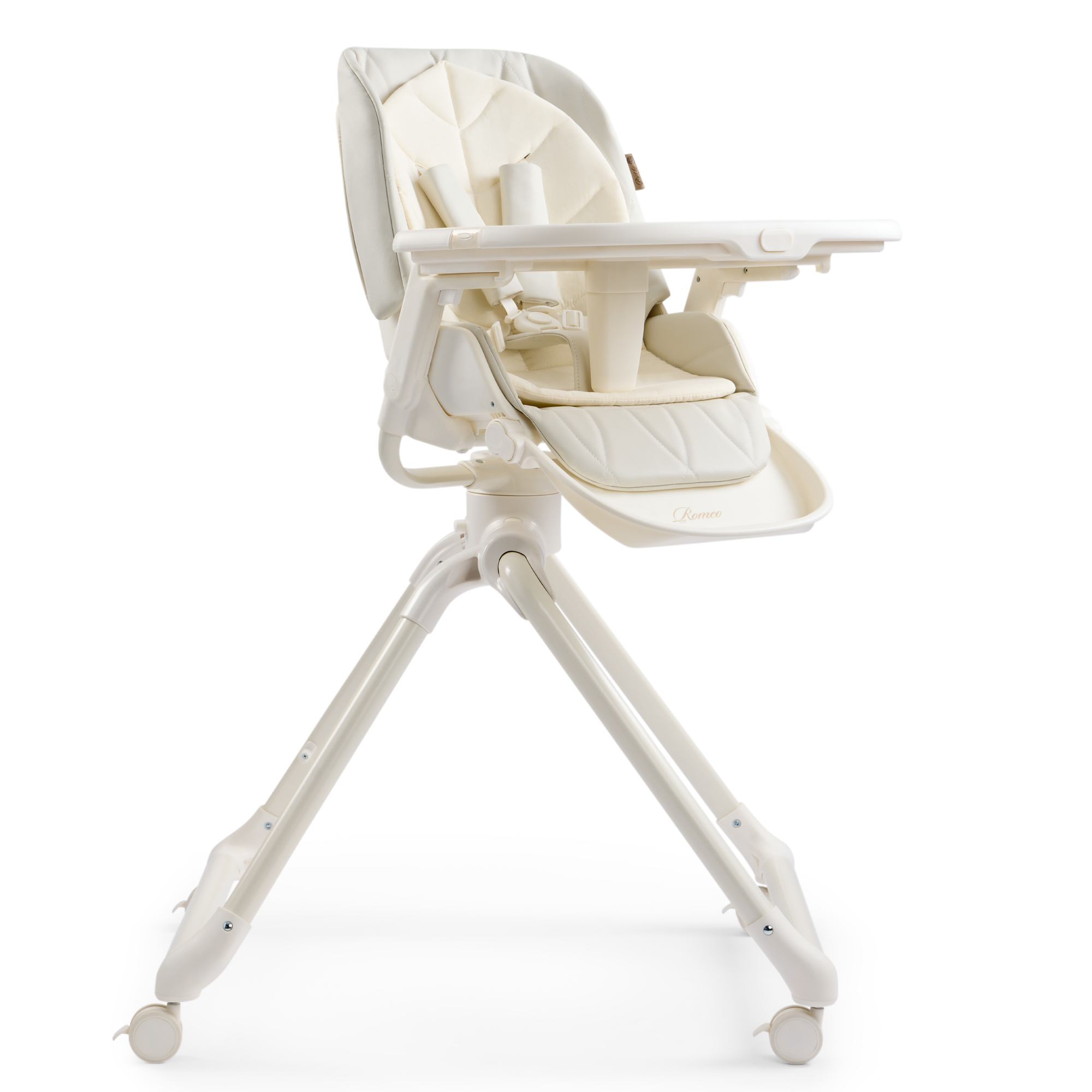 Стульчик для кормления Happy Baby ROMEO белый - фото 6