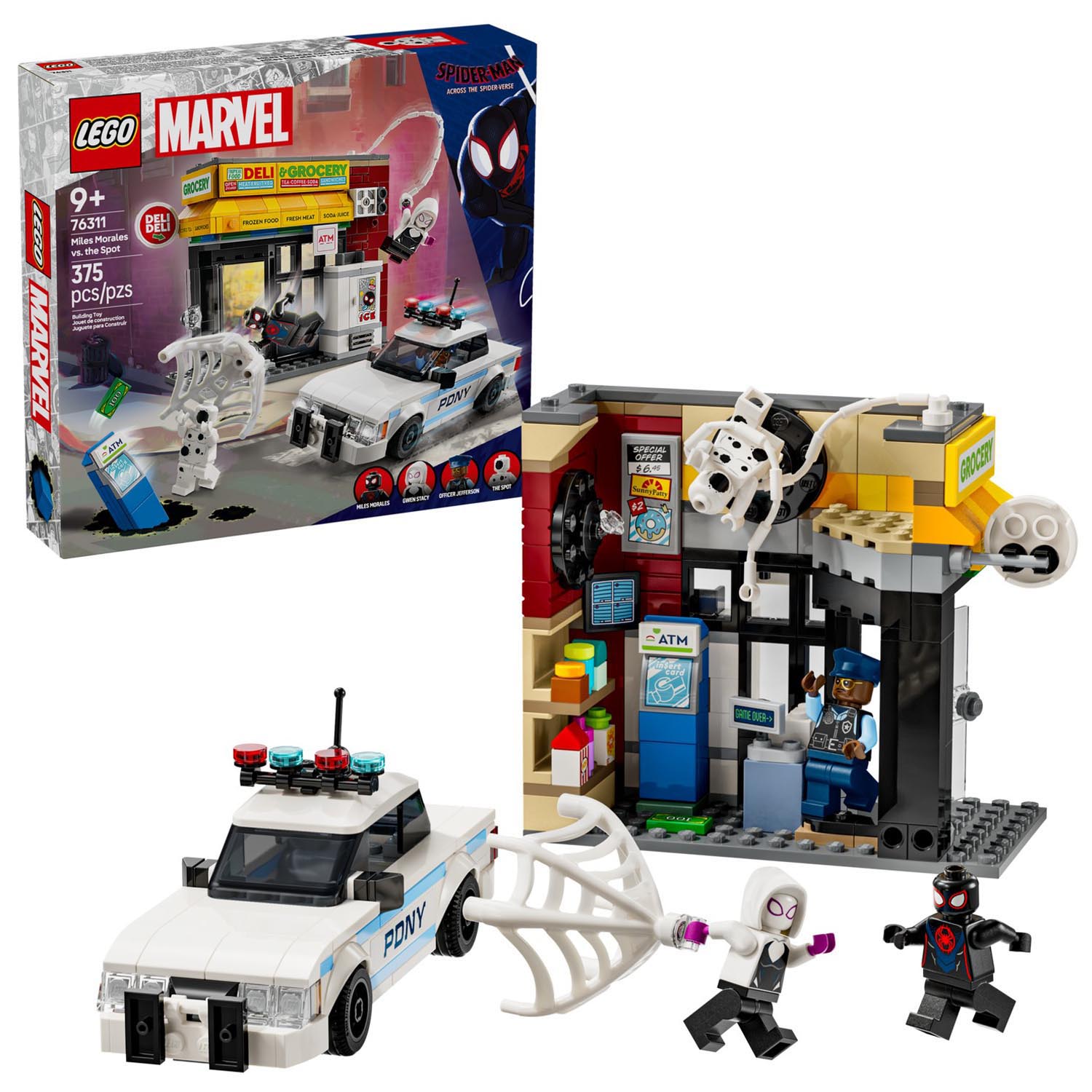 Конструктор LEGO Marvel Super Heroes Паутина Вселенных 375 дет. - фото 11