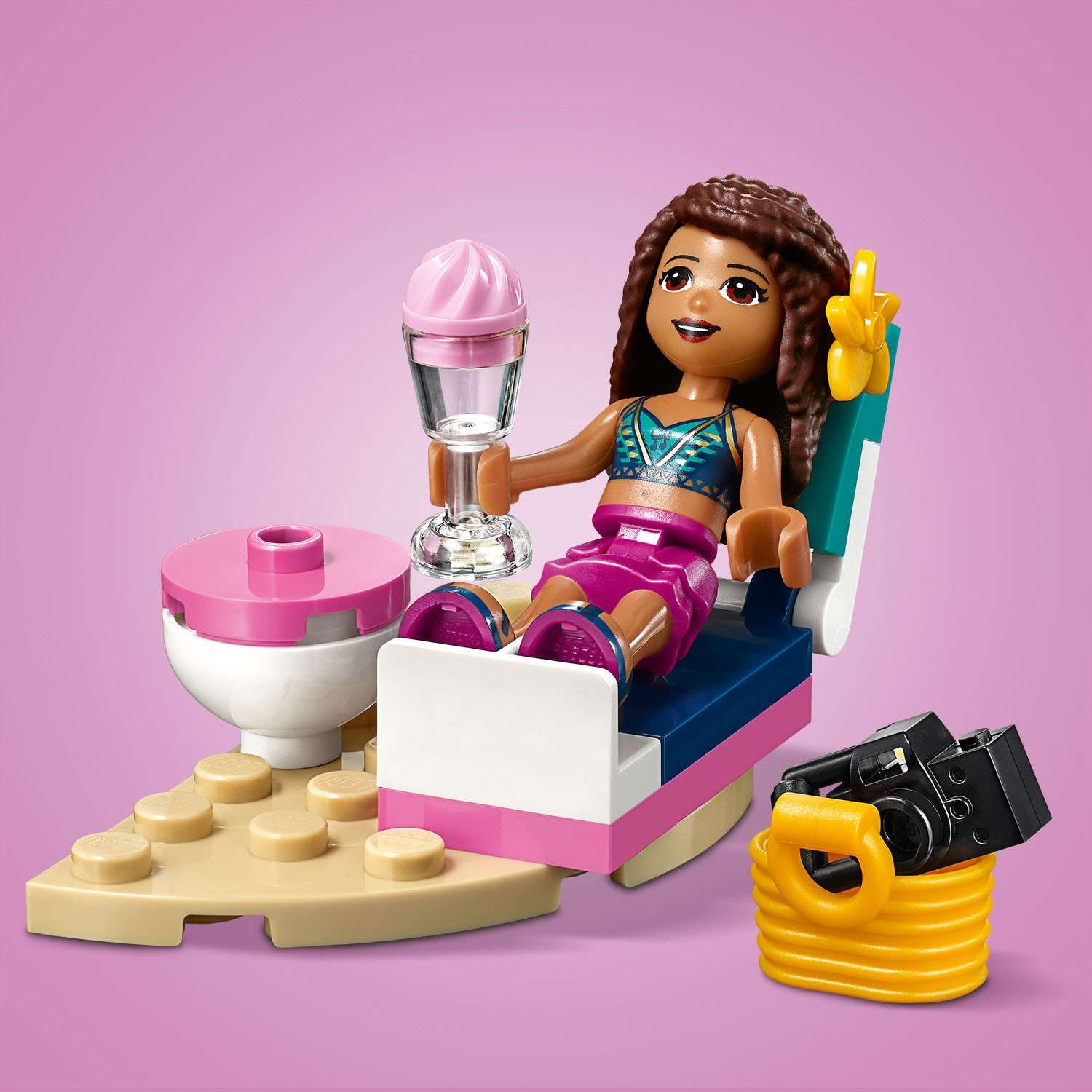 Конструктор LEGO Friends Фургон-бар приготовления сока блочный - фото 14