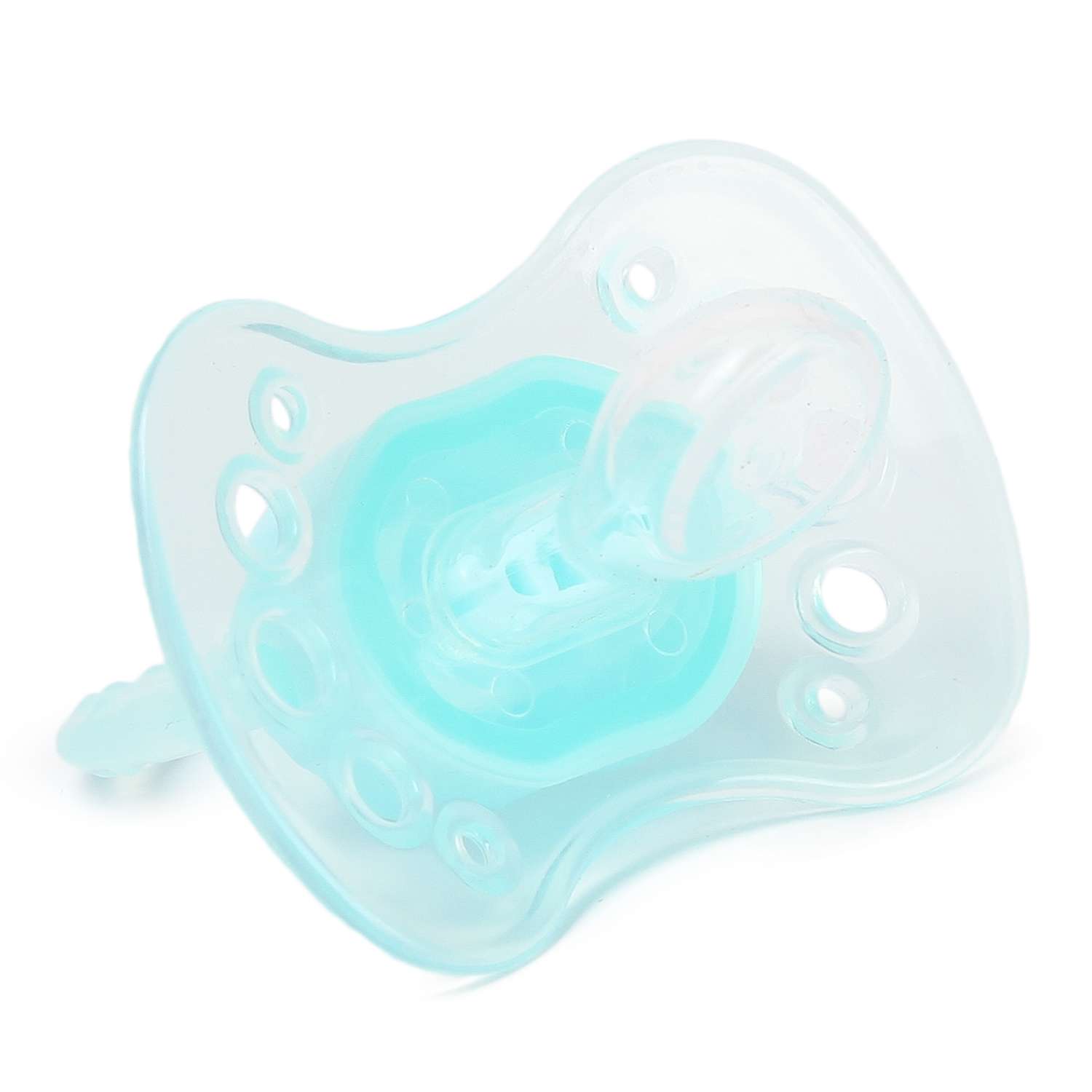 Пустышка BabyGo силикон ортодонтическая от 0 мес. 1 шт. - фото 1